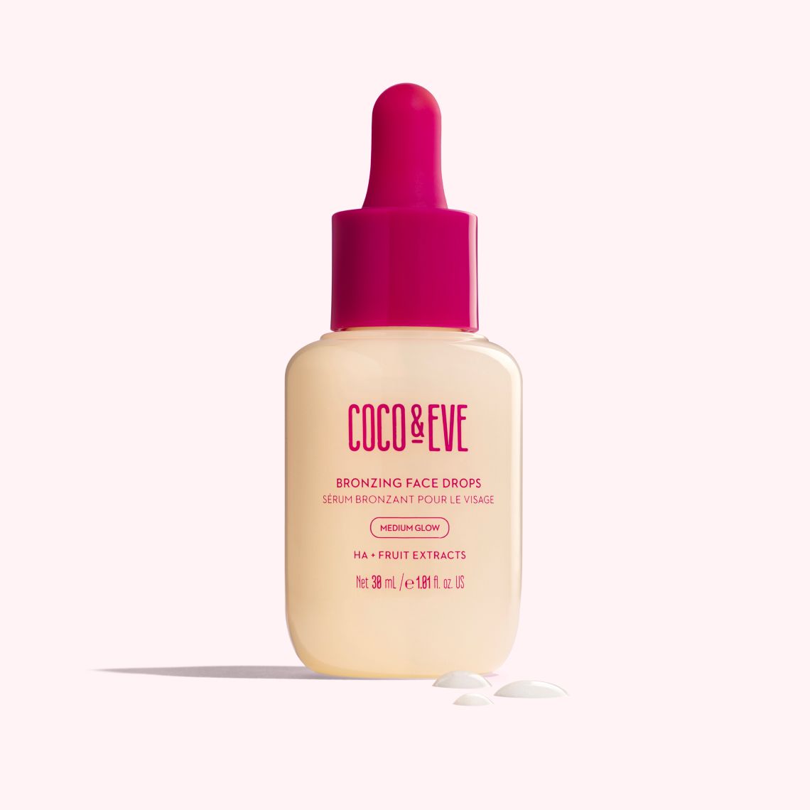 美容液 coco Bronzing Self Tanner Drops for a Customizable Tan | Coco & Eve (US)