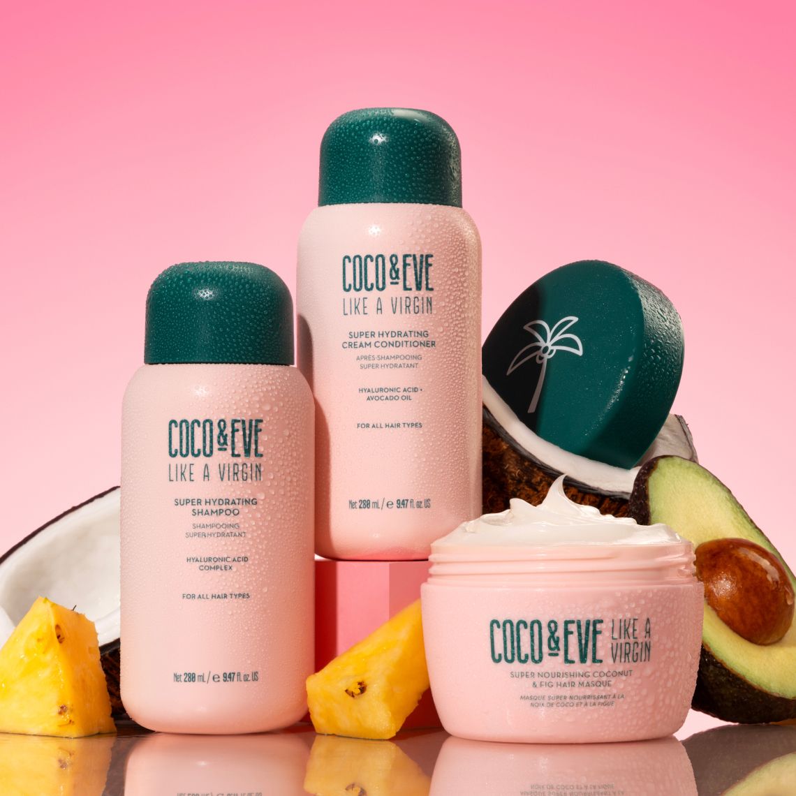 Deep Conditioning Hair Mask Set Softness Bundle | Coco & Eve (US)