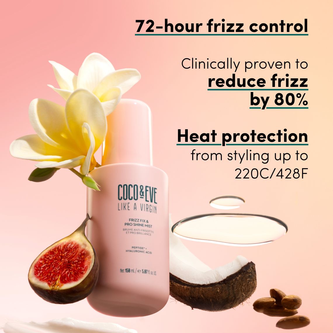 Frizz Fix & Pro Shine Mist: Anti-Frizz & Heat Protectant Spray
