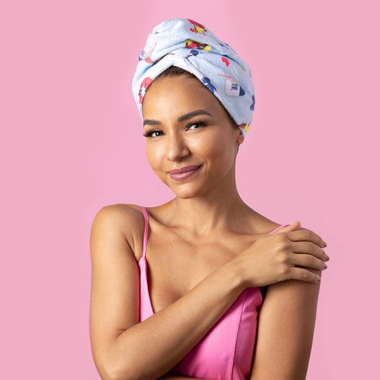 Microfibre Hair Towel Wrap - alternate view