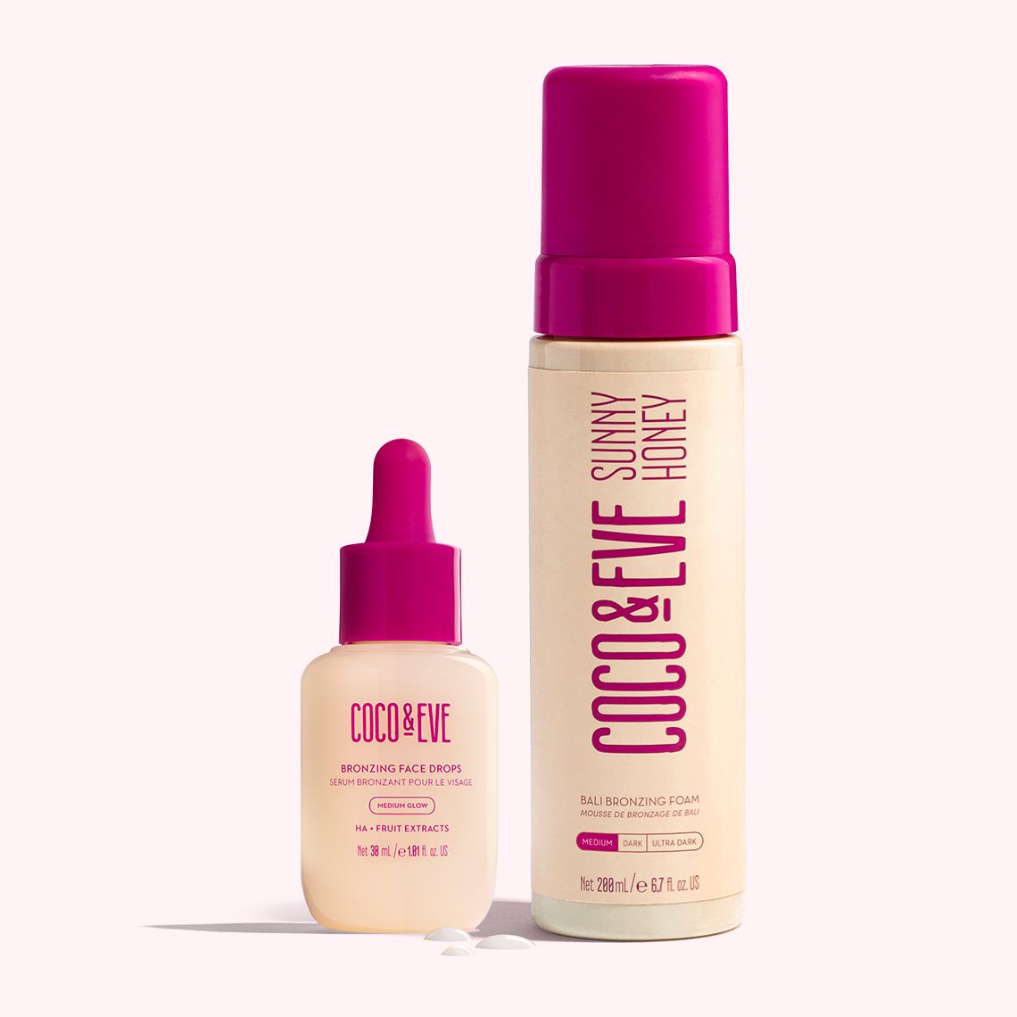 Bronzing Self Tanner Drops for a Customizable Tan | Coco & Eve (US)