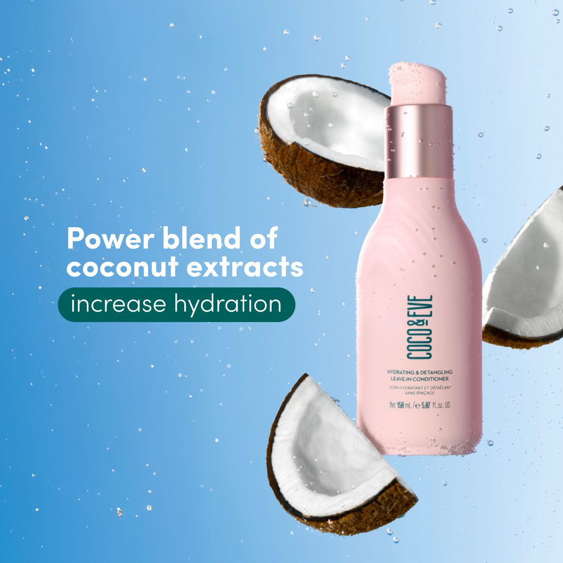 Leave-In Conditioner for Frizz Control & Hydration | Coco & Eve (US)
