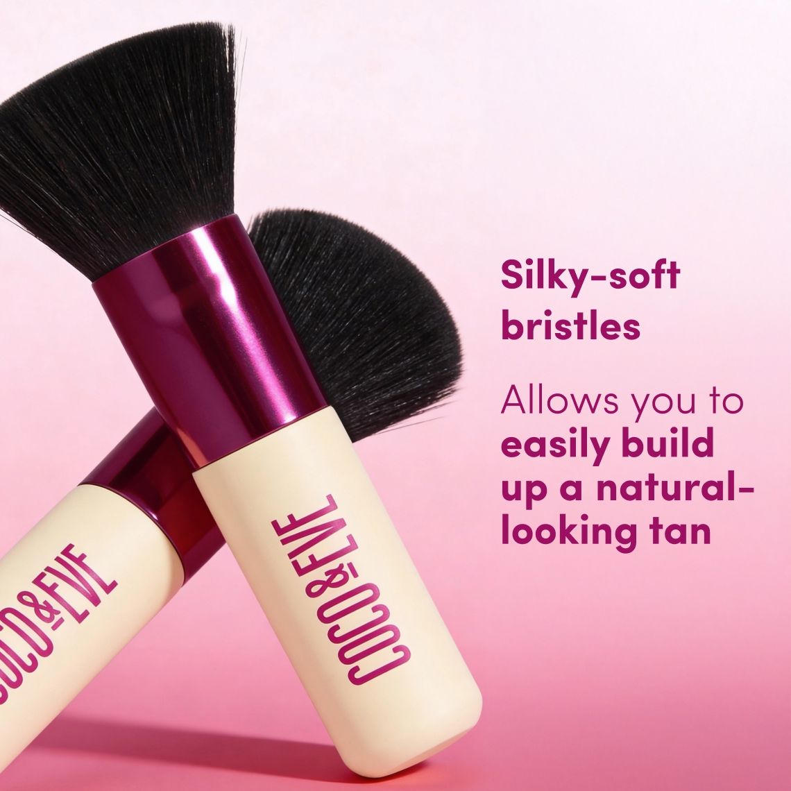 Deluxe Vegan Kabuki Self Tan Application Face Brush – Coco & Eve (US)