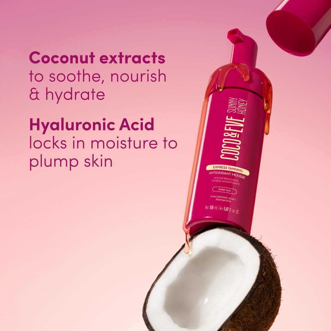 Express Tanning Antioxidant Mousse | Coco & Eve (US)