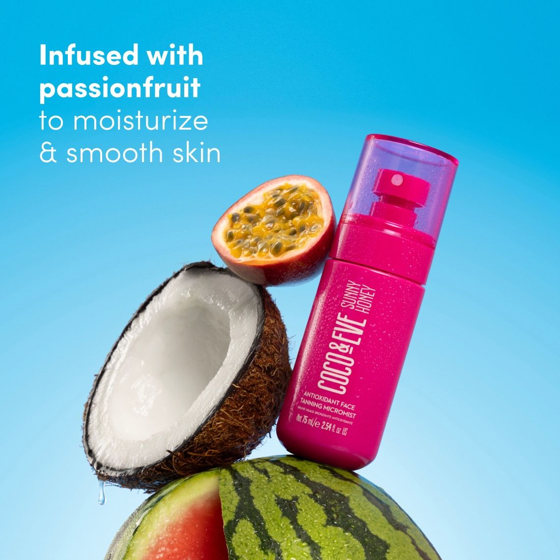 Antioxidant Face Tanning Micromist for a Sun-Kissed Glow | Coco
